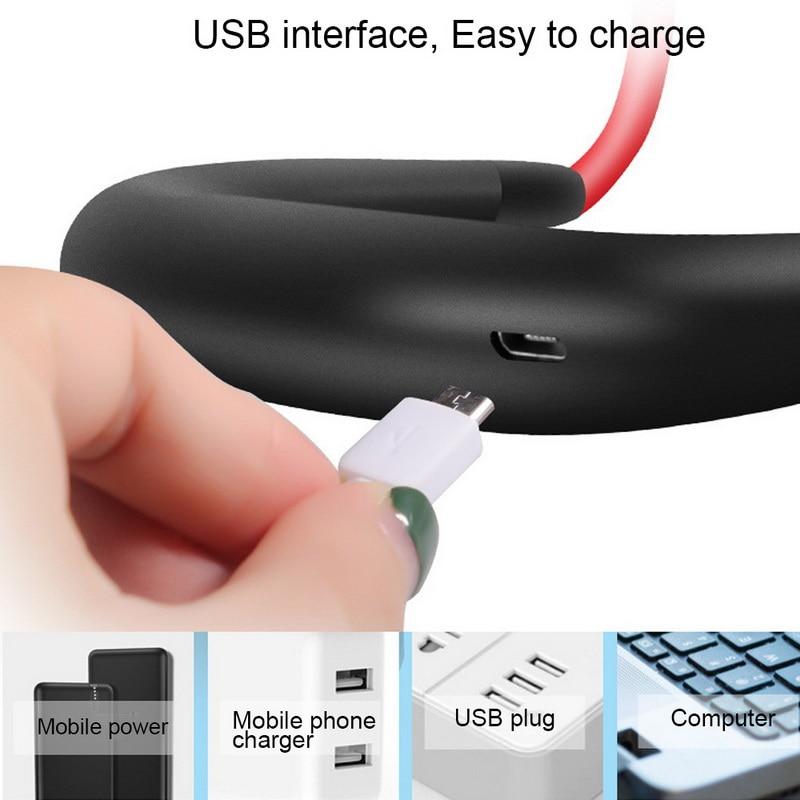 Portable Neckband Fan Usb Rechargeable